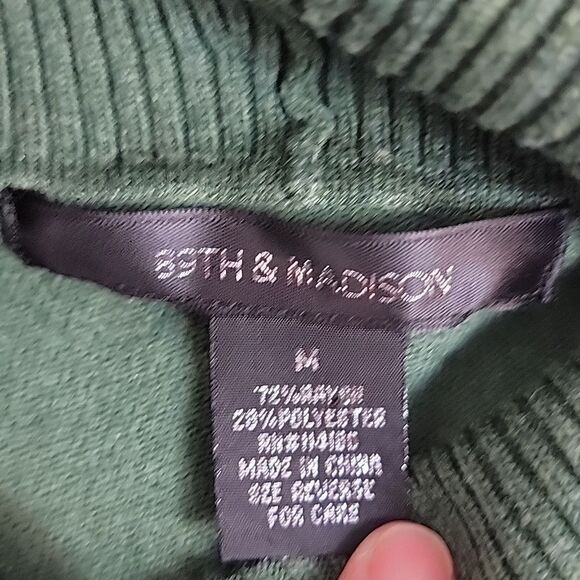 89th & Madison pullover cowel neck sweater Size M - Picture 8 of 10